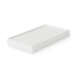 MUJI NCE51A3A Recycled Polypropylene File Box Standard Caster Attachment Lid White Gray for 5.9 inches (15 cm) Width