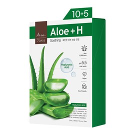 ARIUL 7 Days Mask Sheet Aloe H_10+5 - ARIUL 7 Days Mask Aloe H_10+5