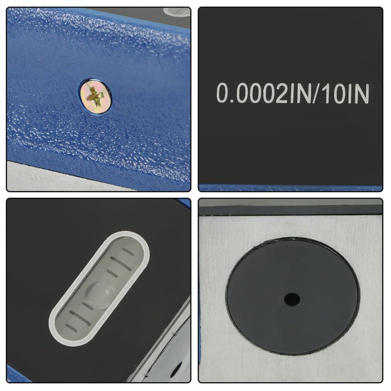 kimllier 8 Inch (200mm) Master Accurate Level Accuracy 0.02mm/m with