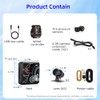 VSYSTO Motorcycle Dash Camera ，150° Wide Angle Motorcycle Front and