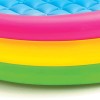 Intex Multicolored Inflatable Kiddie Pool 45 X 10 Inches Safe