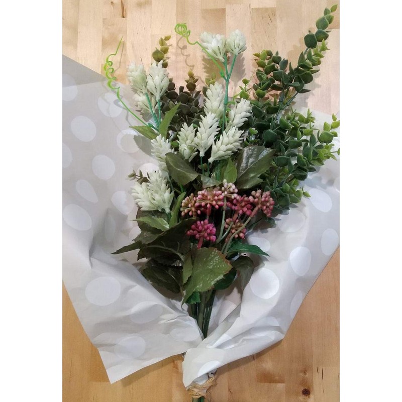 Wrapping Paper, Fashionable, Cute Polka Dot Message