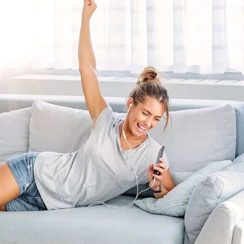 Maíz Audifonos Manos Libres Alambricos In Ear Celular Microfono