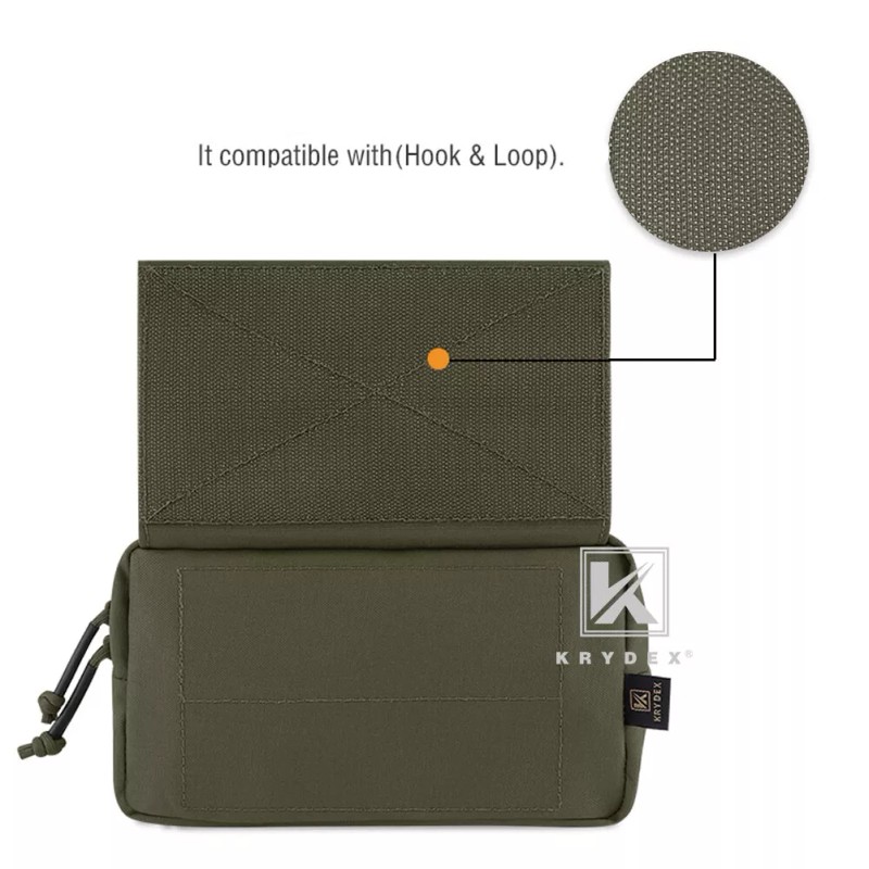 KRYDEX Tactical Drop Pouch SACK Chassis Pack Bag Hook &