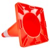VEVOR 12Pack 18" Traffic Cones, Safety Road Parking Cones PVC