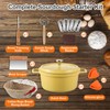 Honeydak 7 Pack Sourdough Bread Baking Supplies Kit Includes Dutch