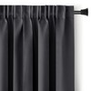 AmeliaHome Blackout Curtain 140 x 245 cm Anthracite Pack of