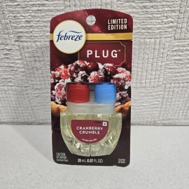 Febreze Plug Apple Cider Refill 0.87 oz - Limited Edition Scent New Sealed