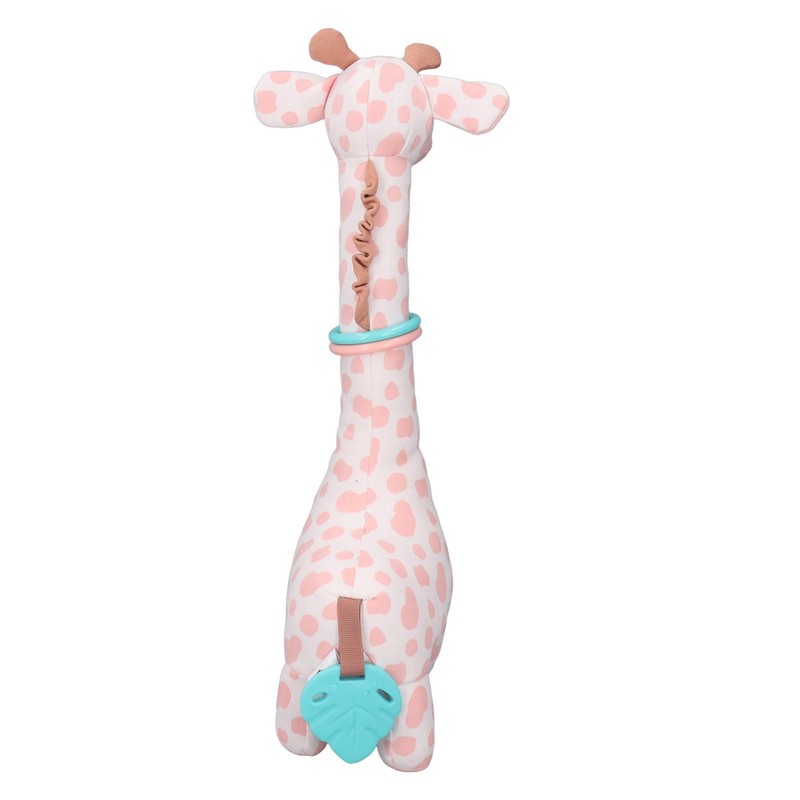Plush Giraffe Teether Toy Fun Teether Design Cute Infant Plush