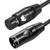 Twozoh XLR Male to Female Microphone Cable 5M 2 Pack,
