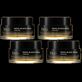 Royal Black Snail Cream 50ml / 로얄 블랙 스네일 크림 50ml X 4개입 안티에이징 피부탄력 주름 개선 닥터지 달팽이크림