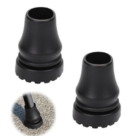 PAVIKE 杖先ゴム 19mm 2枚組 杖先替えゴム 杖先 交換用 杖ゴム 杖用アクセサリ 先端キャップ 歩行スティック先端 ゴム 松葉杖 滑り止め 衝撃吸収 転倒防止