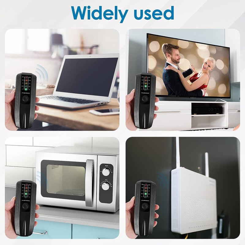 Electromagnetic Field Radiation Detector High Sensitivity Accuracy EMF Tester with