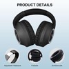 XuanGui Wireless Bluetooth Headphones Over Ear, Wireless Foldable Headset with