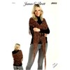 James C Brett Pattern JB652 Zodiac Ladder Yarn
