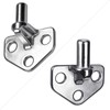 Insaga 304 Stainless Steel Gate Hinges Heavy Duty, Non-Welded Gate
