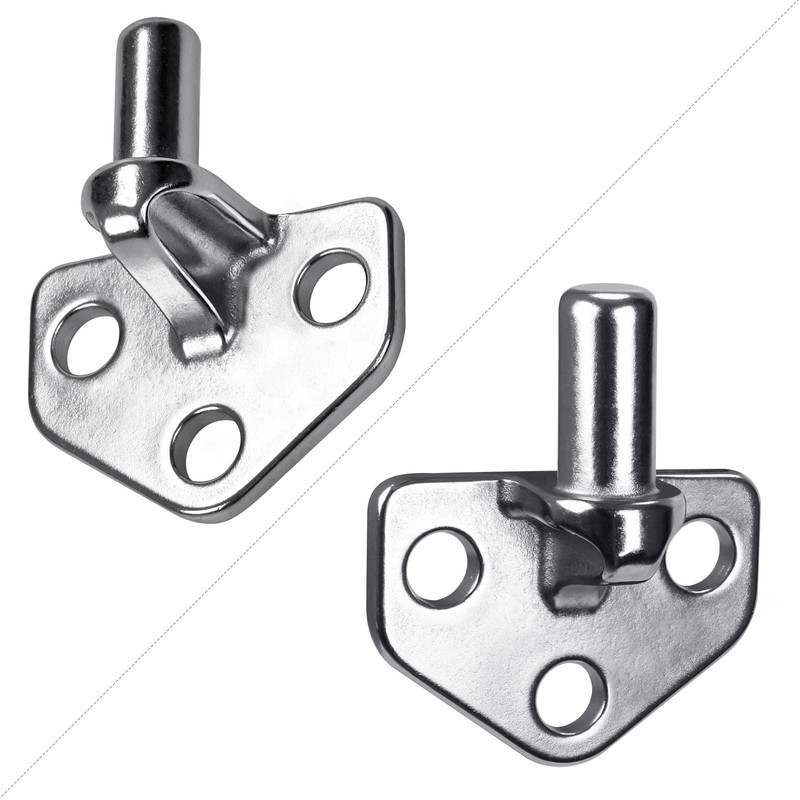Insaga 304 Stainless Steel Gate Hinges Heavy Duty, Non-Welded Gate
