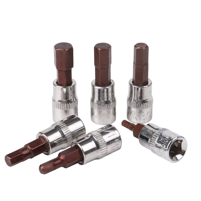 1/4 Inch Drive Metric Hex Bit Socket Set HW3 HW4