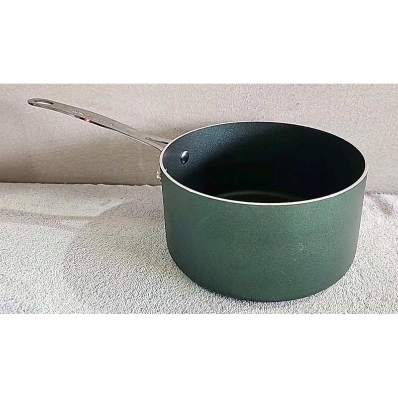 Granitestone Green 2.5 qt. Nonstick Saucepan
