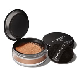 M.A.C Studio Fix Pro Set + Blur Weightless Loose Powder - Deep Dark (rich mahogany with red undertones for deep dark skin) 0.22 oz / 6.5 g