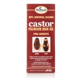 Aceite De Castor Engrosa Y Fortalece El Cabello Difeel                                                                                                