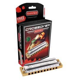 Hohner Marine Band Crossover Harmonica-Key of F#