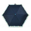 Radley Mini Telescope Umbrella Rock Climbing in Ink Navy Blue