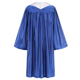 GRAJTCIN Kindergarten Preschool Graduation Cap and Gown with 2025 Tassel Graduation Stole and Certificate (30, Blue)