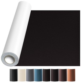 Leather Repair Kit - 17X158 inch Self-Adhesive Leather Repair Kit for Furniture, Car Seats, Sofa, Couch, Vinyl - Instant Fix for Tears & Scratches (Dark Brown, 17X158 inch)