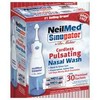 PWL Neilmed Sinugator Cordless Pulsating NasalWash with 30 Premixed Packets