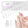 Nail Tips, Ultra Thin, Natural Fit, Clear [Set of 300],