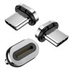 Magtame 24-Pin-magnetische USB-C-Spitzen, 3-Pack-Typ-C-Stecker USBC-Spitzenkopf-kompatibler USB-C-Adapter und 24Pin