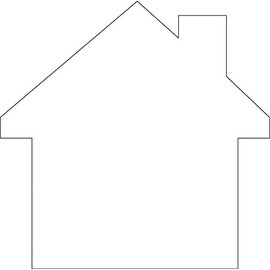 3â House Shaped Sticky Notepad of 50 Sheets for Home Themed Classroom Projects, Self-Reminders, Tags and More