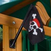 Gorilla Playsets 09-1014-P Pirate Flag Swing Set Accessory with Mounting