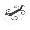 GeLive 9-inch Under Cabinet Wine Glass Holder Stemware Rack Glass