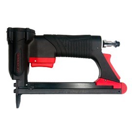 AeroPro 7116RC Pneumatic Staple Gun - 22 Gauge 71 Series 3/8-Inch Crown 1/4-Inch to 5/8-Inch Length Air Upholstery Staple Gun Fine Wire Upholstery Stapler Gun