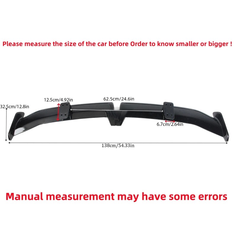 Mutusaisi Fits 2019-2025 Mazda 3 Mazda3 Sedan "PRO Style" Trunk