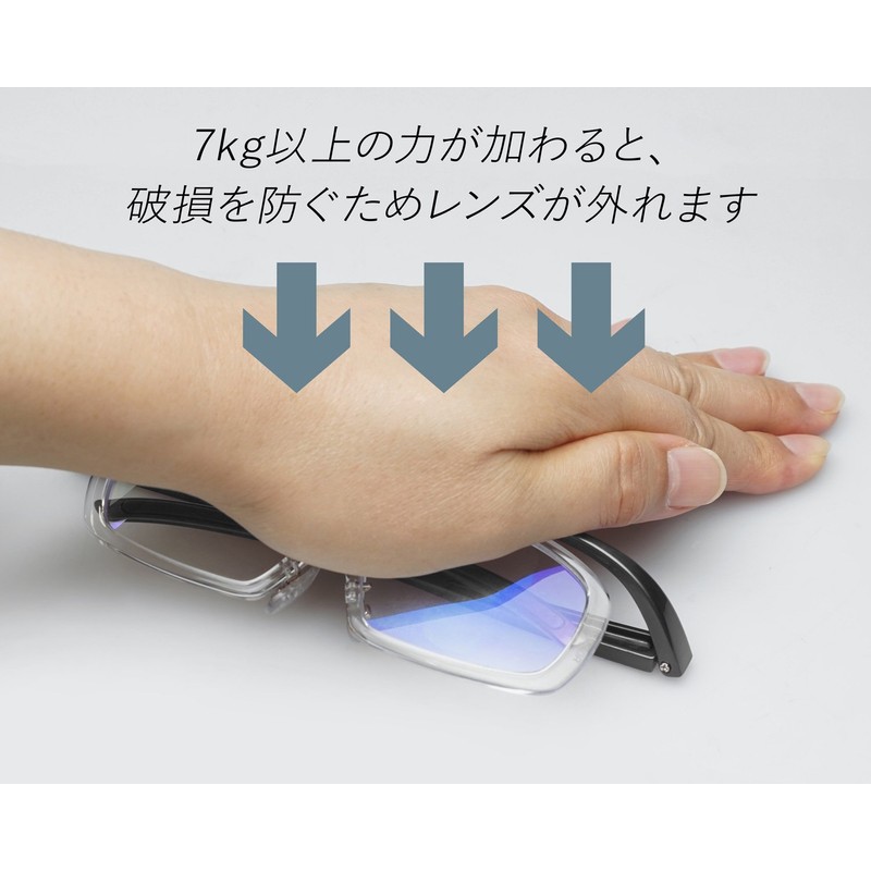 Kenko KTL-5101R-GR YUI Magnifying Glasses, Interchangeable Lenses, Regular Size, 1.6x