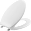 BEMIS 1900SS Commercial Heavy Duty Closed Front Toilet Seat with