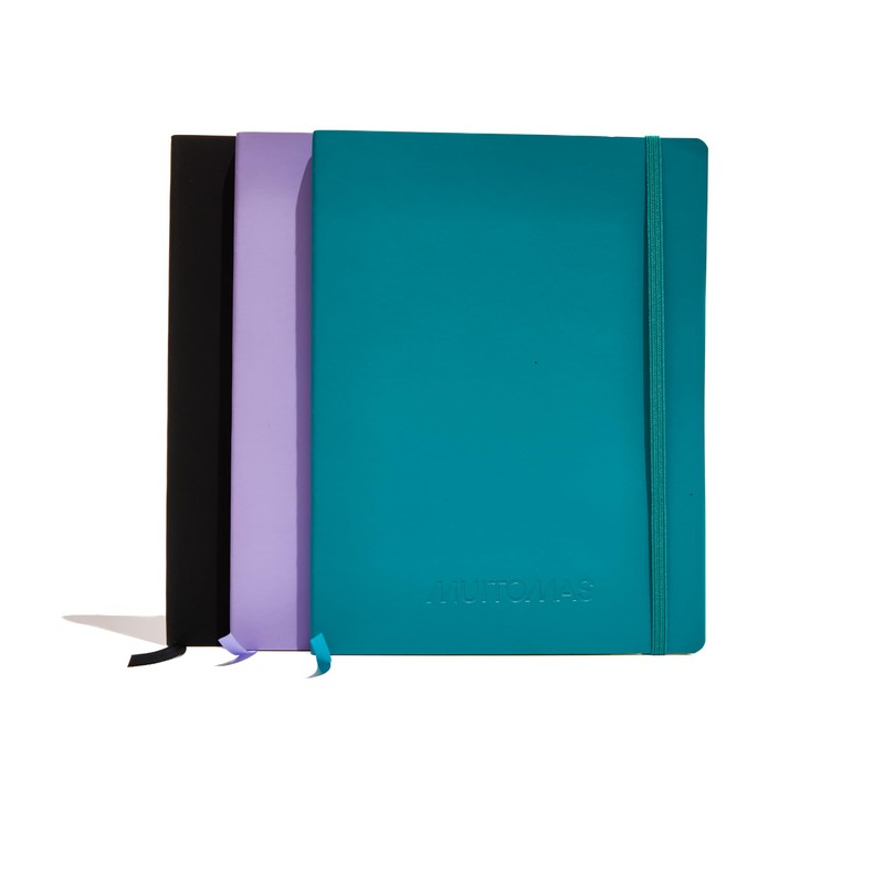 Muitomas, Block Notes Large Office Notebook with Soft Cover, Inner