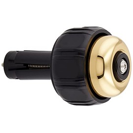 Ogi Industrial Bicycle Bell OH-600B Bar End Bell, Brass, Gold