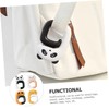 iplusmile 4Pcs Adorable Bendable Panda Hooks Foldable Bag Hooks for