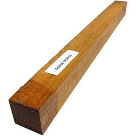 1-Piece Osage Orange Wood Turning Blank – 1" x 1" x 24" Exotic Hardwood for Woodturning, Carving & DIY Projects by Exotic Wood Zone