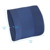 nova Lumbar Back Support Cushion – Contoured High-Density Foam Back