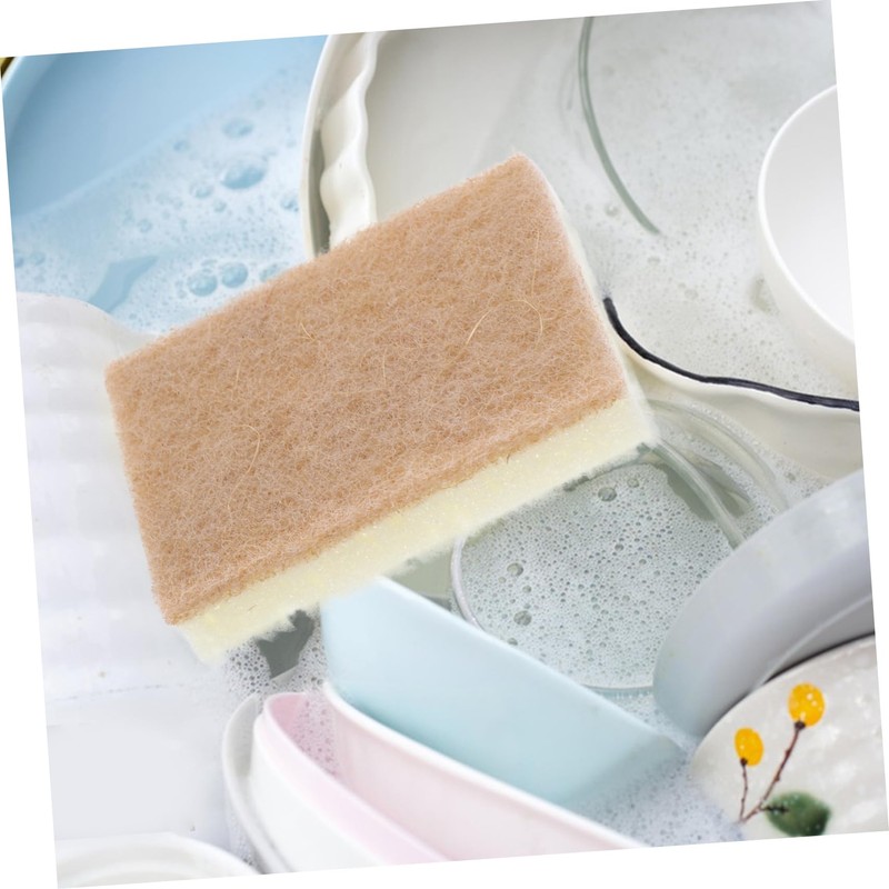 Healvian 24pcs Non-Scratch Kitchen Sponges Gentle Cleaning Scrubbers for Dishes