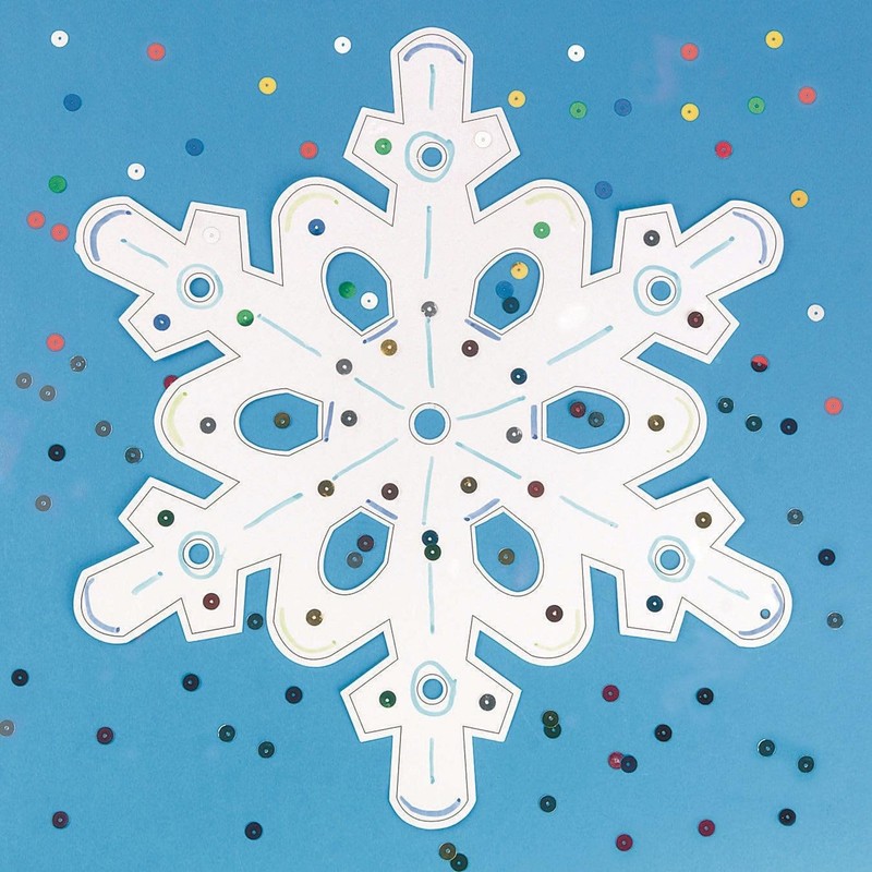 Snowflake Craft Kit (Pack of 12)