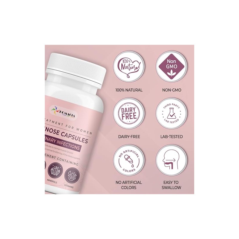 D-Mannose Capsules | Support Bladder Control & Urinary Tract Infection