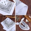 RNXSIB 6 Handkerchiefs in Various Colours, Handkerchiefs, Handkerchief Headband for