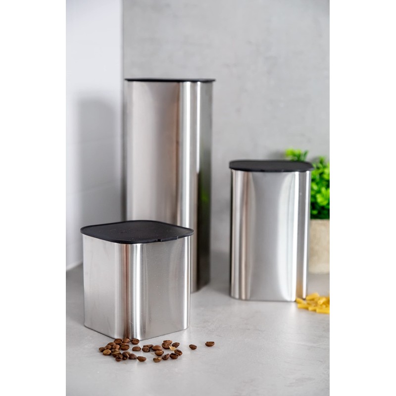 MasterClass Stainless Steel Antimicrobial Storage Container, 29 cm, Sleeved