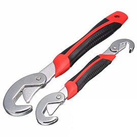 Zmart Universal Wrench Set of 2 Spanner Wrench 9-32 mm Monkey Wrench